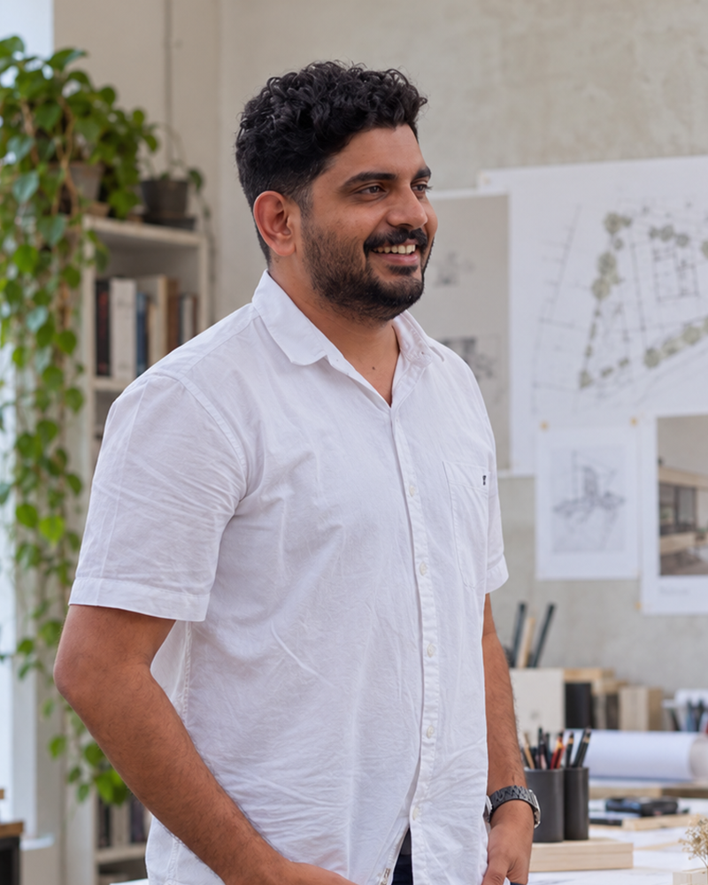 Ar. Junaid PT — Founder & Principal Architect